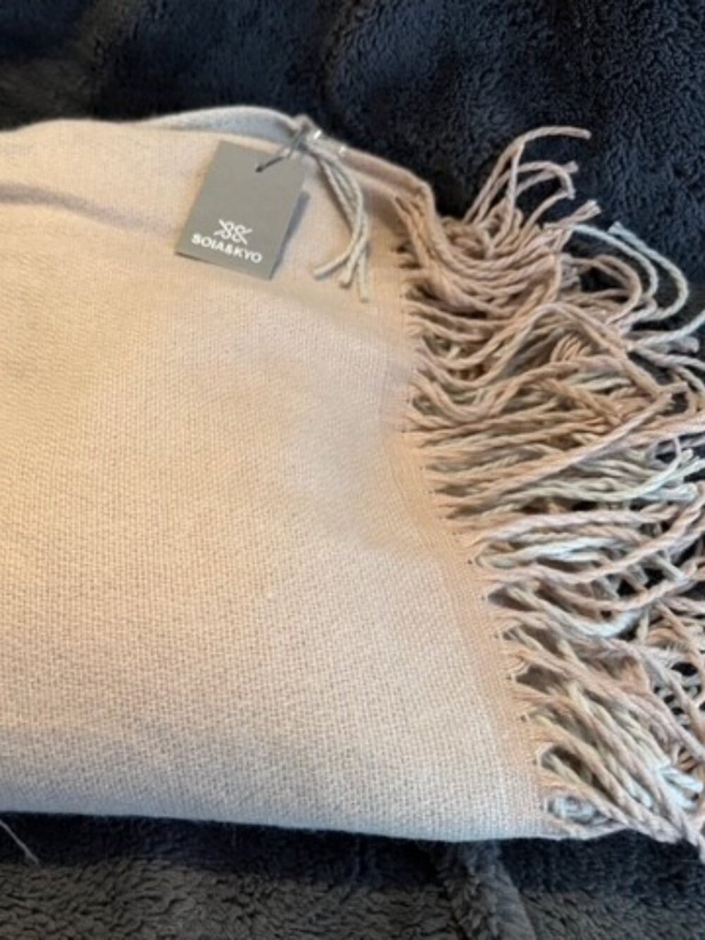 Soia & Kyo warm soft poncho wrap